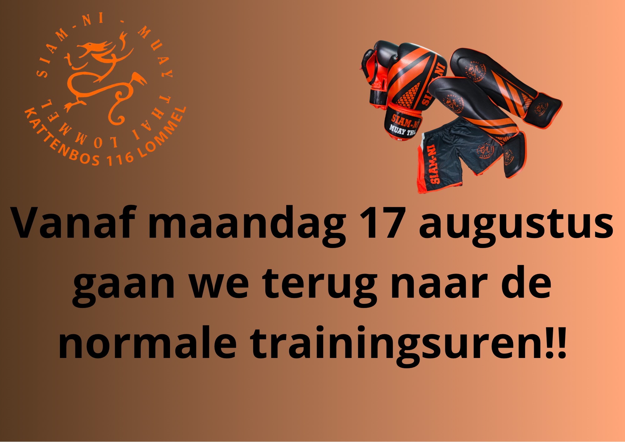 Aankondiging hervatting uren